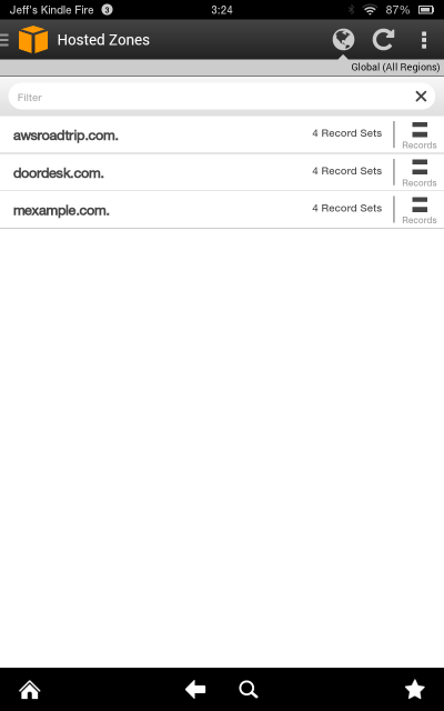 Aws Console Mobile App Support For S3 And Route 53 Aws News Blog
